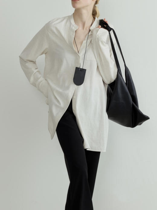 DONSEE10｜DS10SS2514-A 米白休闲长款衬衫 商品图5