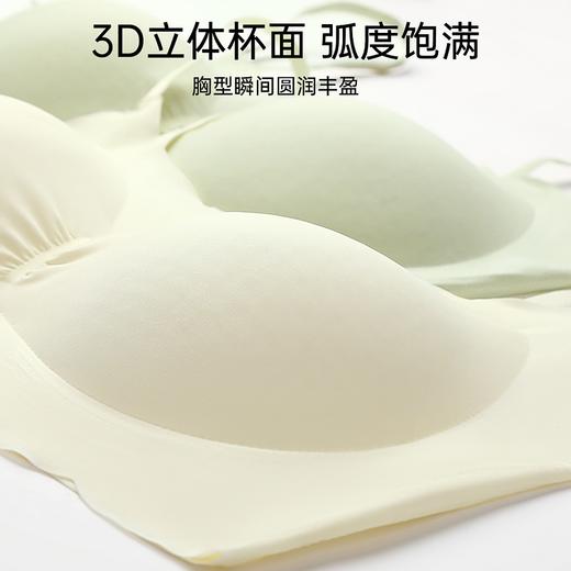 郁香新芽 舒适文胸(VIP) 凉感洞洞杯透气薄款内衣女无钢圈聚拢不空杯文胸罩 商品图4