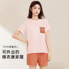 熳洁儿 95棉家居服夏季多巴胺可外穿棉柔睡衣套装亲肤睡衣女24253216 商品缩略图5