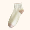 女士拼色底袜子精梳棉女袜四季短袜运动休闲棉质船袜 商品缩略图7