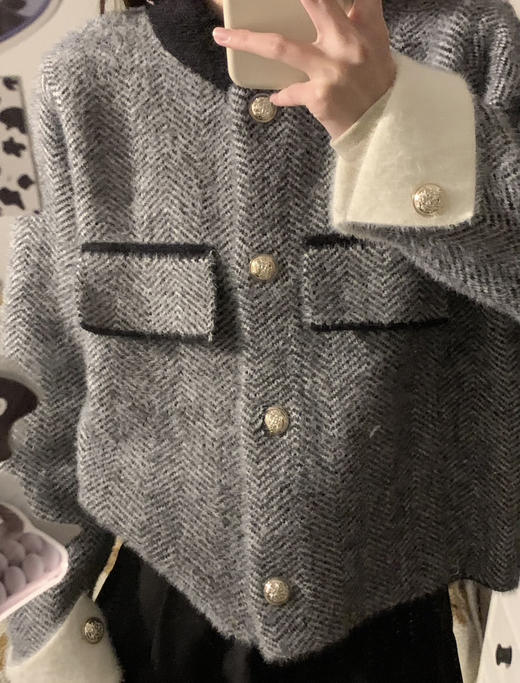 法式水貂外套 商品图0