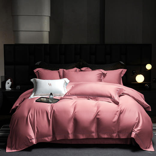 自然醒百支锦棉四件套100支新疆长绒棉全棉纯棉床单被套纯色轻奢高级感礼盒装KY 商品图6