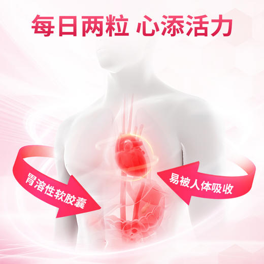 华喜达益生易佰辅酶Q10软胶囊增强免疫力抗氧化成人正品 商品图4