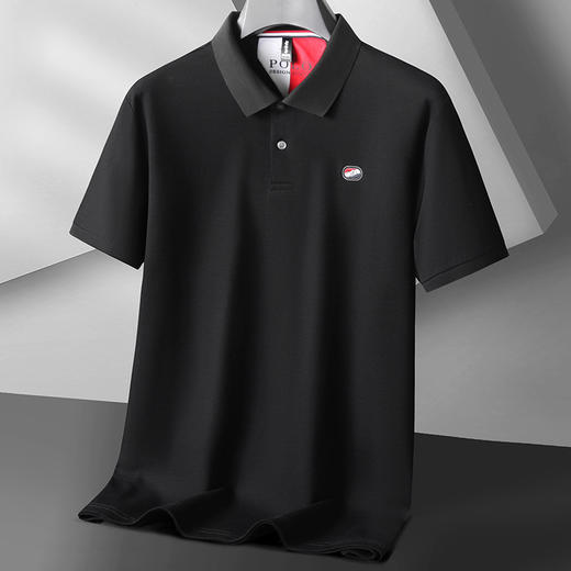 【100%棉】【DK】大依优型大码短袖POLO衫加肥加大棉半袖体恤夏季款肥佬宽松商务休闲百搭上衣男士胖子 商品图6