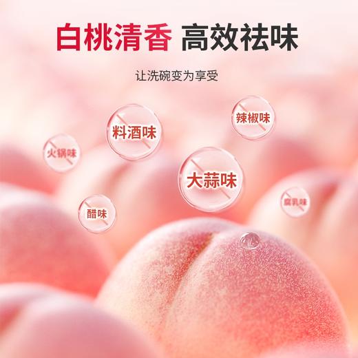 传化白桃去油洗洁精1kg*2 商品图5