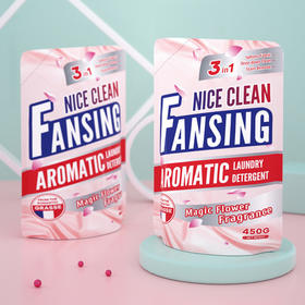 蓝漂香水洗衣液清洗衣物持久留香机洗手洗家庭实惠装2袋共900g