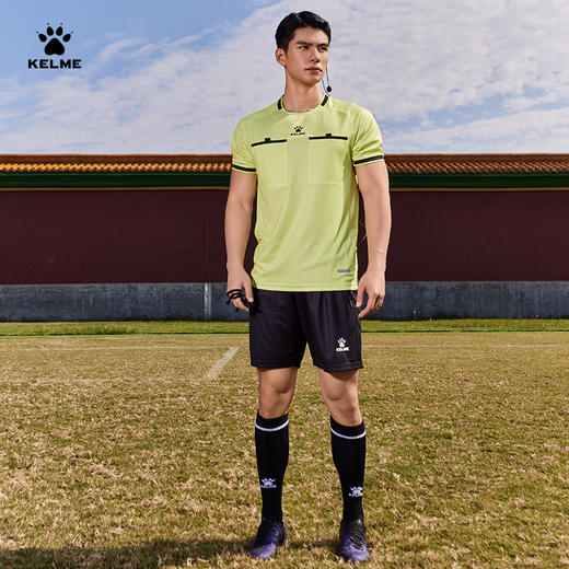 卡尔美2025新款足球系列男士足球裁判服套装 商品图4