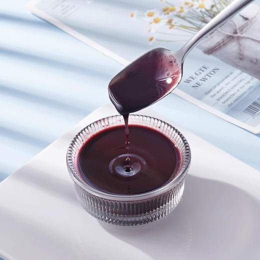 华盛元·黑桑葚原浆100g*10袋  鲜果原浆 开袋即饮 商品图3