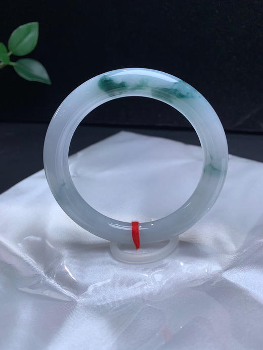 612441，54.5 飘花圆条，9mm。条形好飘清新蓝花干净均匀，完美的 商品图1