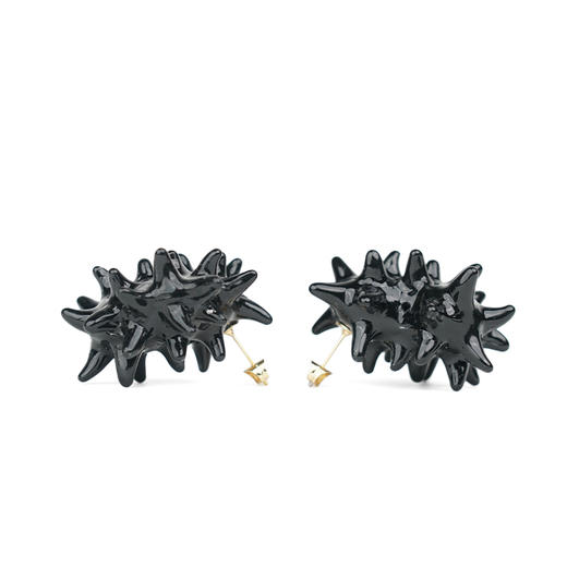 JUDYHUA 极简海胆灵感耳环 商品图3