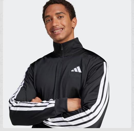 【云粉节】【新品上新】7楼Adidas 阿迪达斯中性针织运动休闲夹克外套立领JI8816 吊牌价：449 元 商品图2