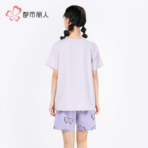 都市丽人超值精选女士特价棉质短袖套装薄32支TC65/35单面短袖类LHH2A4 商品图3