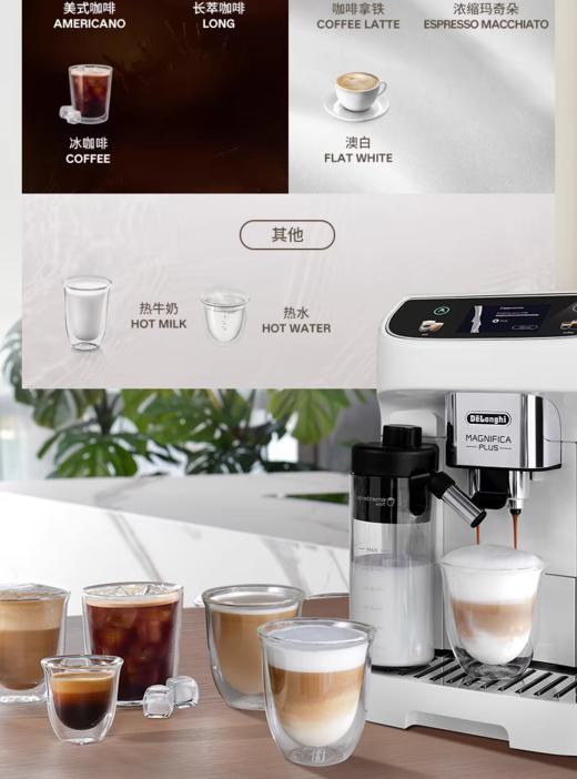 【6F】德龙E LatteMax全自动进口咖啡机 商品图4