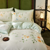 多喜爱 60支全棉轻奢贡缎红楼梦系列套件 四件套 碧落晴雪 商品缩略图3