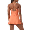 跃牌【欲动春风】系列 夏健身连体网球裙带胸垫女裸感速干运动连衣裙52166 商品缩略图4