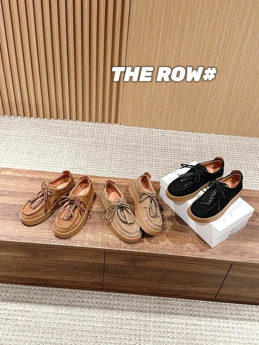TheRow2025/ss新款系带乐福厚底流苏袋鼠鞋（HC） 商品图0