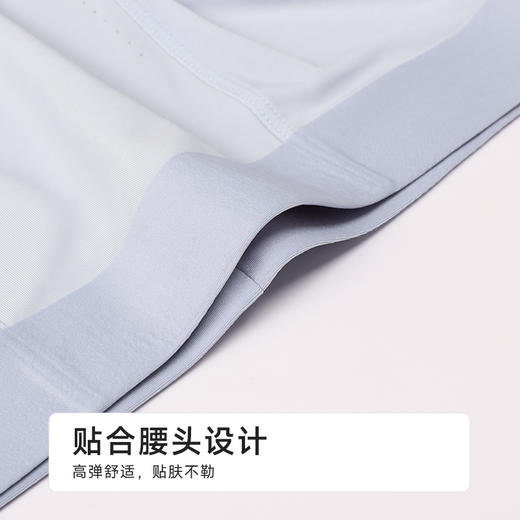 都市丽人简约基础锦纶平角冰丝平角裤FKHH02 商品图4