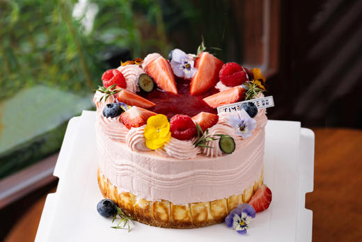 树莓双芝士巴斯克 商品图0