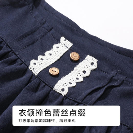 都市丽人亲情蜜语童装无尘棉短袖套装薄单面无尘棉无袖类JHH2A7 商品图8