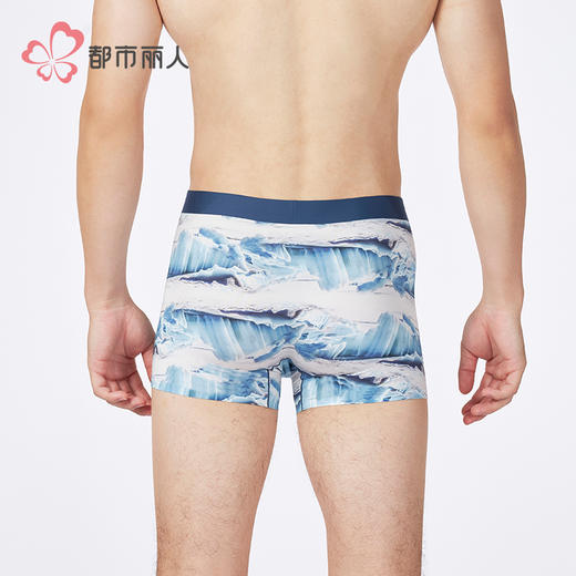 都市丽人潮流时尚锦纶平角冰丝平角裤FKHH06 商品图3