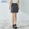 NUTS夏装时尚简约纯色高腰显瘦包臀半身裙女326061249B 商品缩略图4