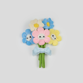 GOODBAI GOODEES 五彩花朵玩偶花束