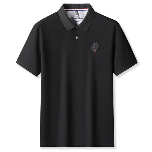 【100%棉】【DK】大依优型大码短袖POLO衫商务休闲棉夏季薄款上衣男士加大码翻领半袖体恤胖子 商品图9