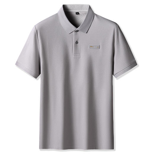 【100%丝光棉】【DK】大依优型大码短袖POLO衫夏季新款男士大码翻领半袖T恤衫肥佬宽松商务休闲胖子上衣 商品图8