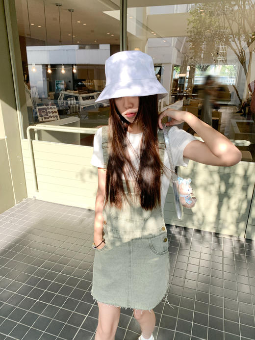 <曾小咸推荐>现货秒杀！卖完不补 ！微信粉丝打折价！！牛仔背带裙 日常199.99/件 立减99 秒杀109.99/件！！ 商品图7