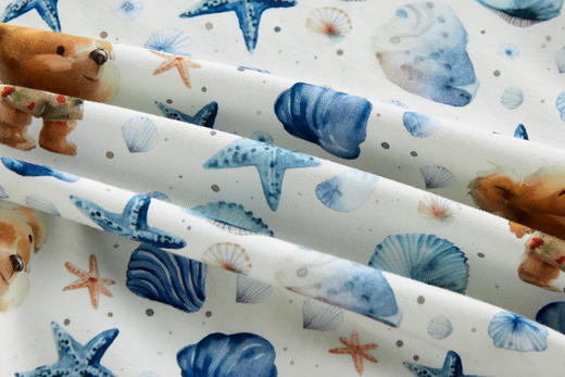 拉比-童衣类（春）I5拉比熊束口长裤灰蓝（PH) 商品图2