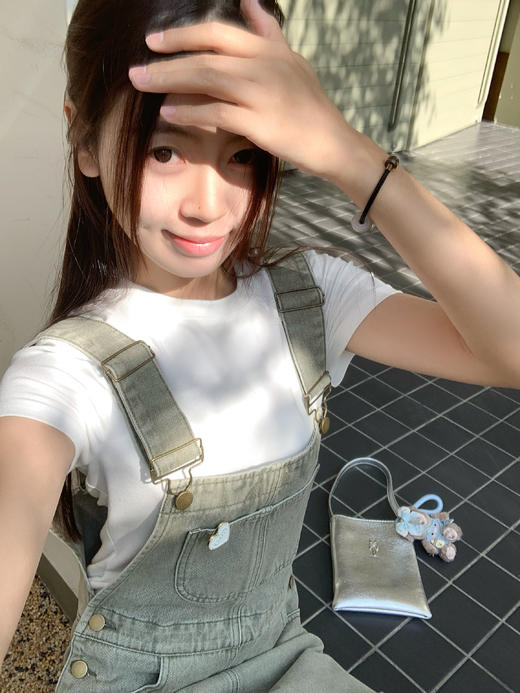 <曾小咸推荐>现货秒杀！卖完不补 ！微信粉丝打折价！！牛仔背带裙 日常199.99/件 立减99 秒杀109.99/件！！ 商品图6