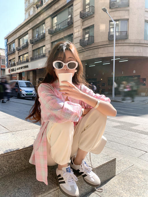 【189元任选2件】最后一波现货！粉色格子衬衫 商品图13