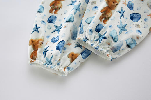 拉比-童衣类（春）I5拉比熊束口长裤灰蓝（PH) 商品图3