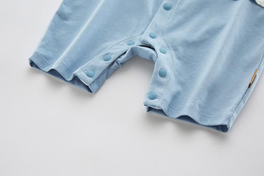 拉比-童衣类（夏）I5拉比熊全开连体衣灰蓝（PH) 商品图3