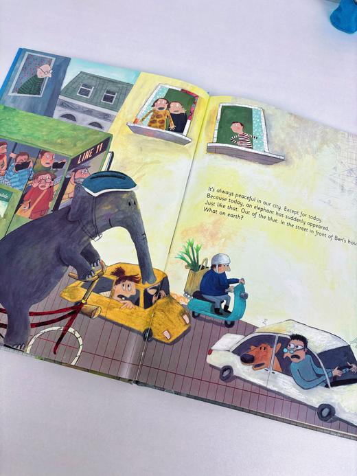 【Clavis】An  Elephant  in Our City 原版英文儿童绘本 商品图1
