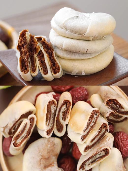  【甜原柿吉月牙枣泥酥】奶奶都夸好吃的手工老式糕点👏月牙枣泥酥🔥29.9💰到手3袋～ 一个饼吃掉8颗枣 ，枣香浓郁， 越嚼越香 商品图11