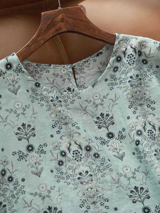 LPIUTY品牌直发⚠️伊茹花园印花套装 上衣C12TJ-99918S/半裙C12TJ-99918Q 商品图2