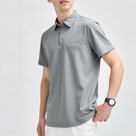 佐丹奴男装【凉感易打理】快干吸湿针织POLO衫01014274 商品图2