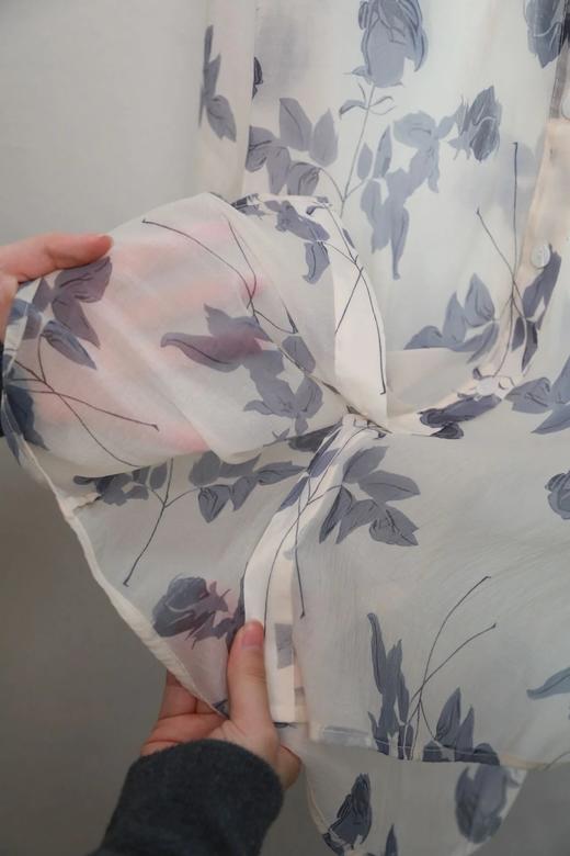 LPIUTY品牌直发⚠️水墨玫瑰天丝衬衫 A0262013 商品图14