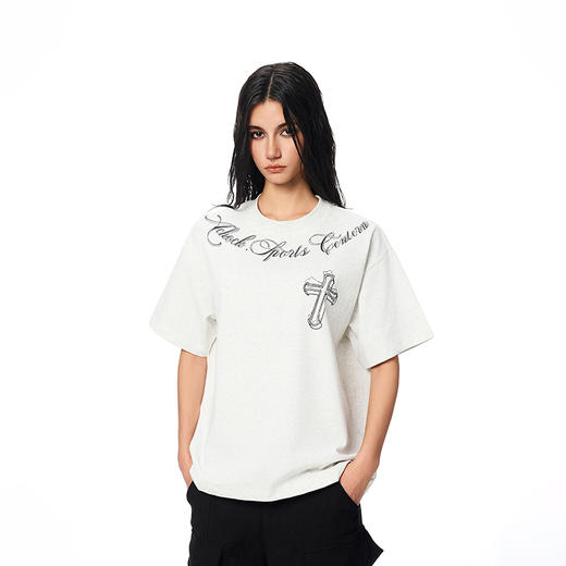 【Achock官方店】夏季美式短袖T恤男女新款vintage半袖复古体恤潮 商品图2