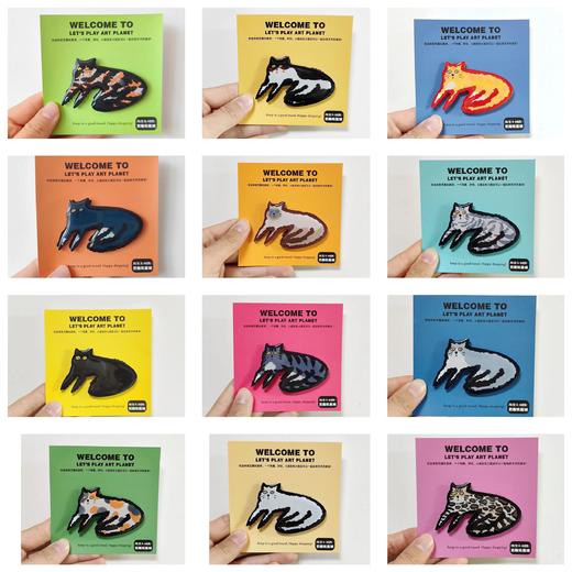 慵懒猫系列冰箱贴 商品图0