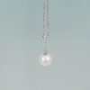 【现货】18K金珍珠项链水滴Y字锁骨链气质设计感【尺寸9.2mm】  【一物一证书】 商品缩略图2