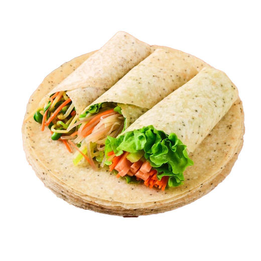 【19.9速抢❗奇亚籽藜麦卷饼】甄选优质原料制作，不单独添加蔗糖，美味健康无负担，粗粮代餐卷饼，方便即食无加糖代餐卷饼皮全麦手抓饼L 商品图4