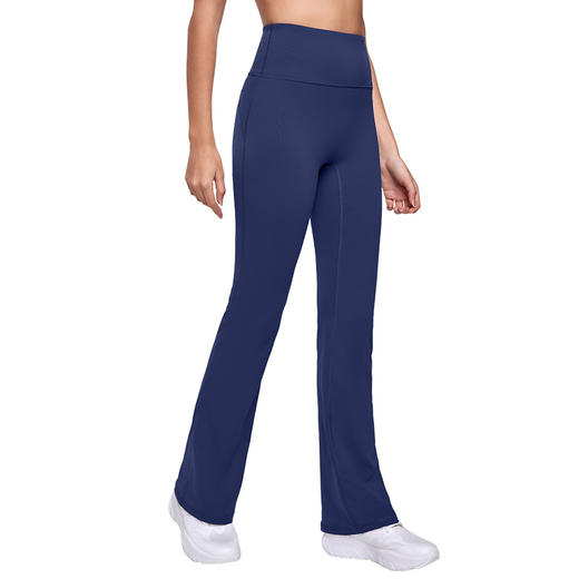 【限时秒】YOGACODE【火树银花系列】7A抗菌微喇瑜伽裤高腰显瘦小个子喇叭裤DWL115096 商品图4