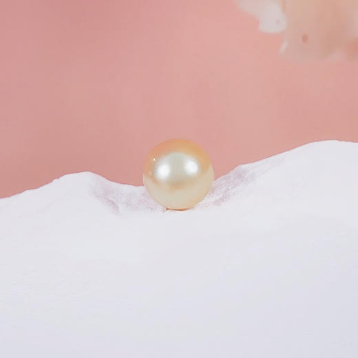 【现货】18K金珍珠单颗正圆水滴吊坠【尺寸10.4mm】  【一物一证书】 商品图1