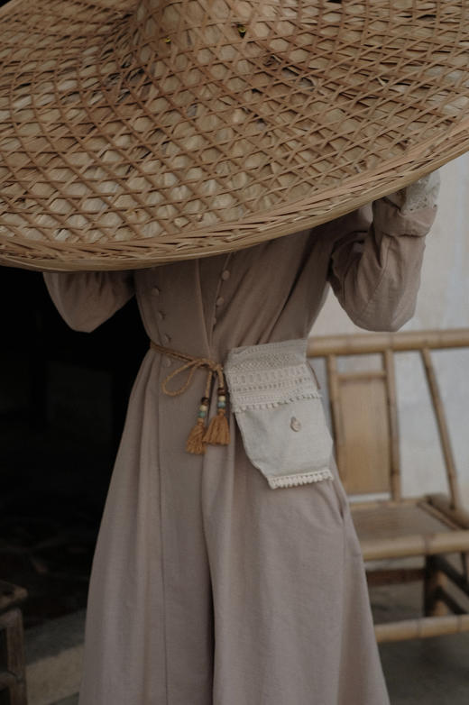 重工古典蕾丝 | 棉麻手挎包/腰包 商品图6