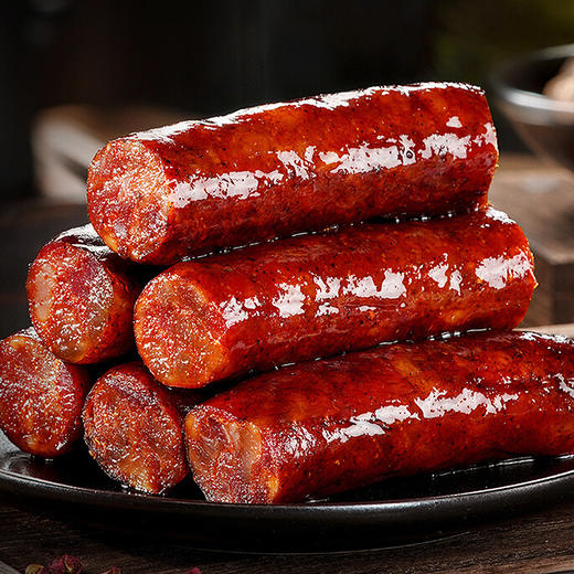 【经典味道❗广式大肉肠】广式腊肠即食，不柴不腻，三七肥瘦比，口感更佳，零嘴小吃宵夜辣肠小包装熟食肉肠解馋香肠QQ 商品图0