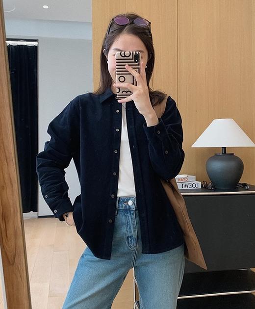 早春特调细腻灯芯绒衬衫外套 商品图1