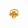 【现货】  足金999 5D工艺 戒指双层花朵设计款【金重约4.01g圈口18.6mm】  【一物一广州省检标签】 商品缩略图4