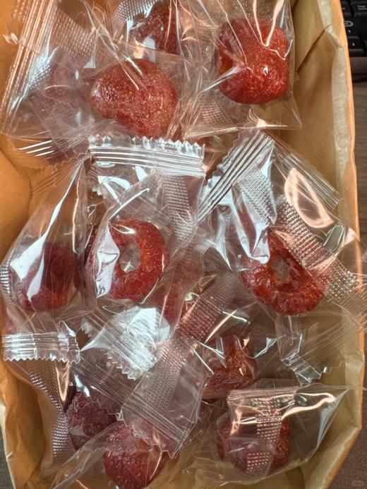 【上新】农品多 空心山楂  回味童年的自然酸甜果味香浓有嚼劲 纯天无添加食品，没任何色素和柠檬酸添加 商品图2